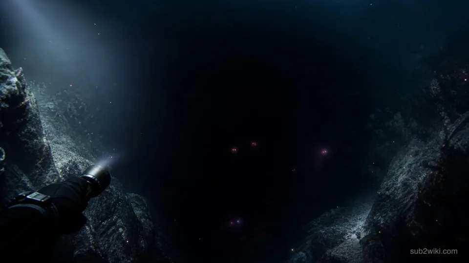 Official Subnautica 2 media crop used for Flashlight and dark-route safety planning.