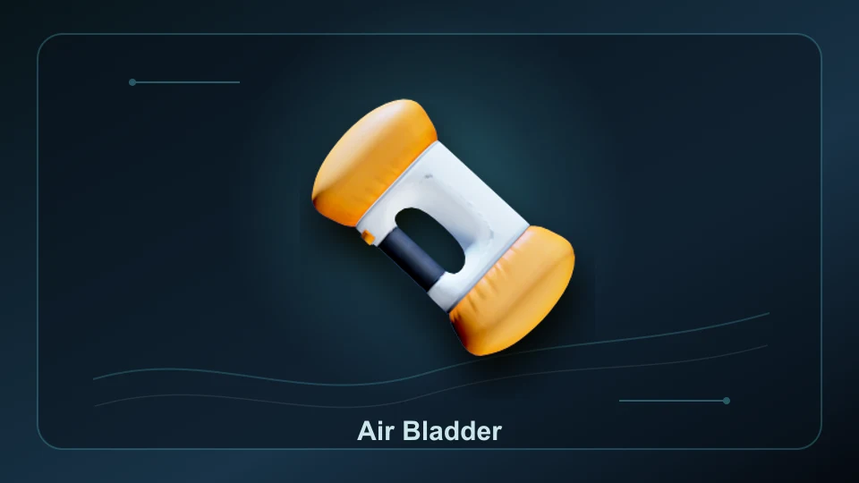 Subnautica 2 Air Bladder item render.