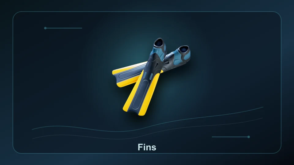 Subnautica 2 Fins item render.