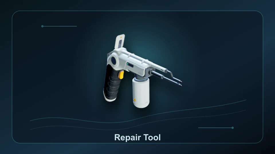 Subnautica 2 Repair Tool item render.
