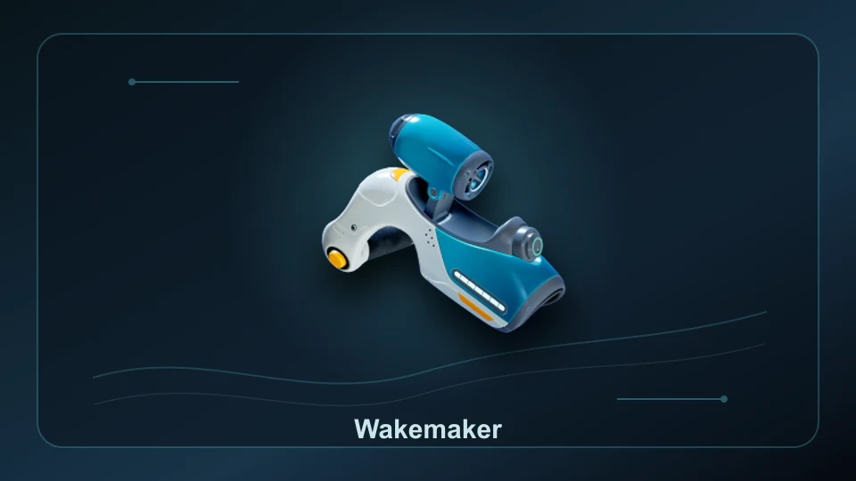 Subnautica 2 Wakemaker item render.