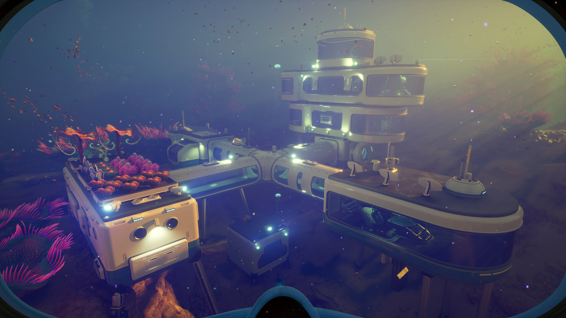 Subnautica 2 official screenshot: deep ocean exploration scene